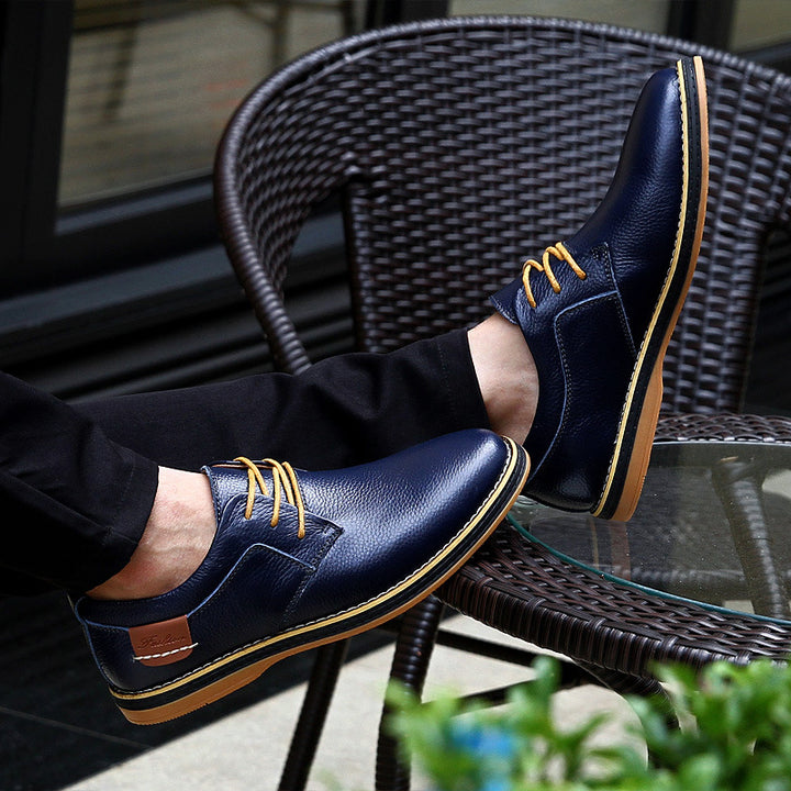 Michel — Oxford en cuir lisse, élégance & confort contemporain