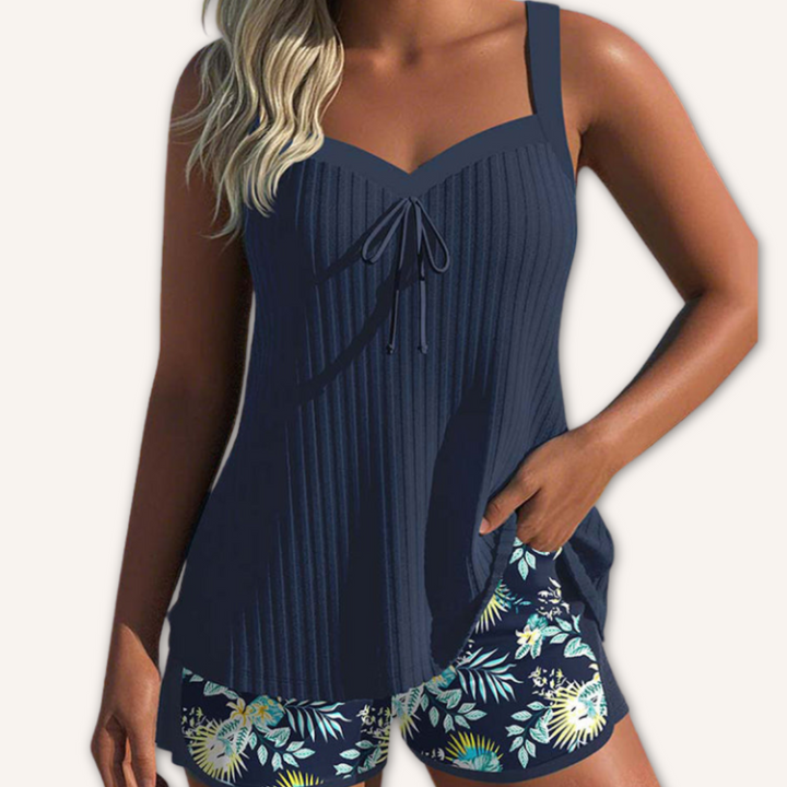 Clara™ | Ensemble Tankini à Imprimé Floral