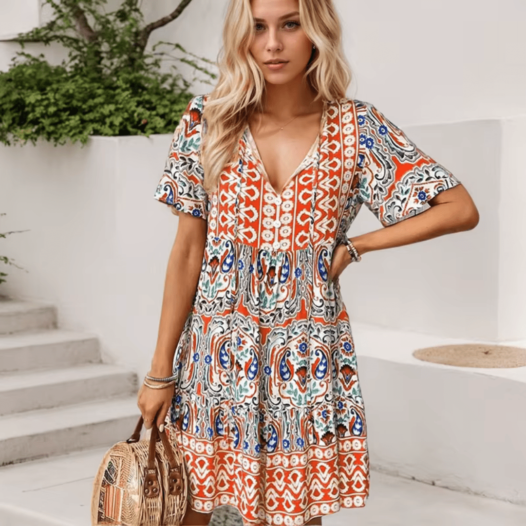 Abigail | Robe Midi Élégante