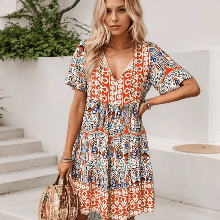 Abigail | Robe Midi Élégante