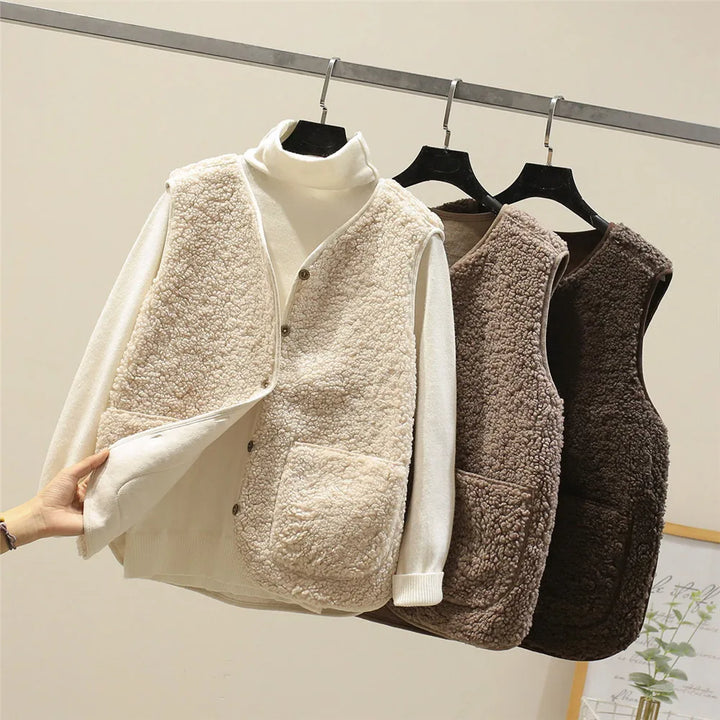 Layla™ - Gilet Chic Polyvalent en Laine
