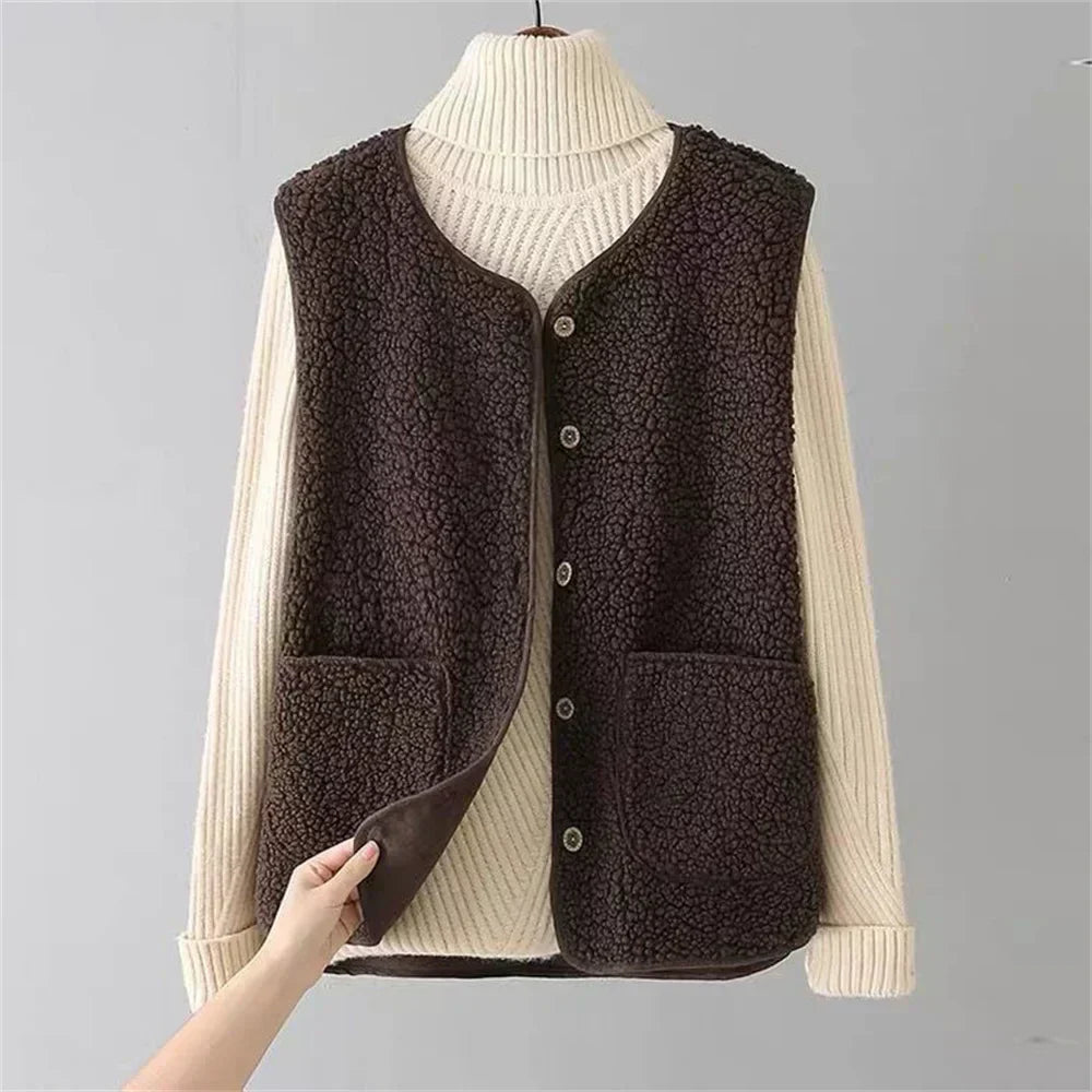 Layla™ - Gilet Chic Polyvalent en Laine