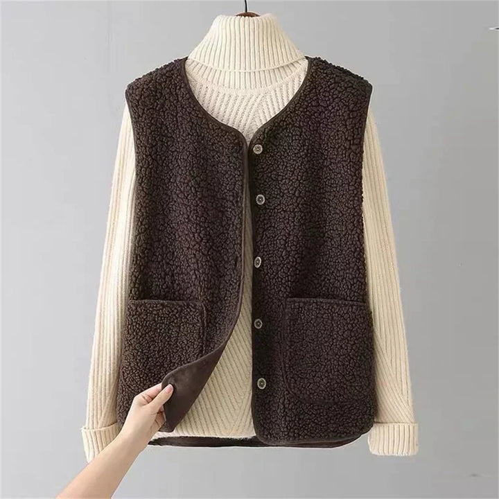 Layla™ - Gilet Chic Polyvalent en Laine