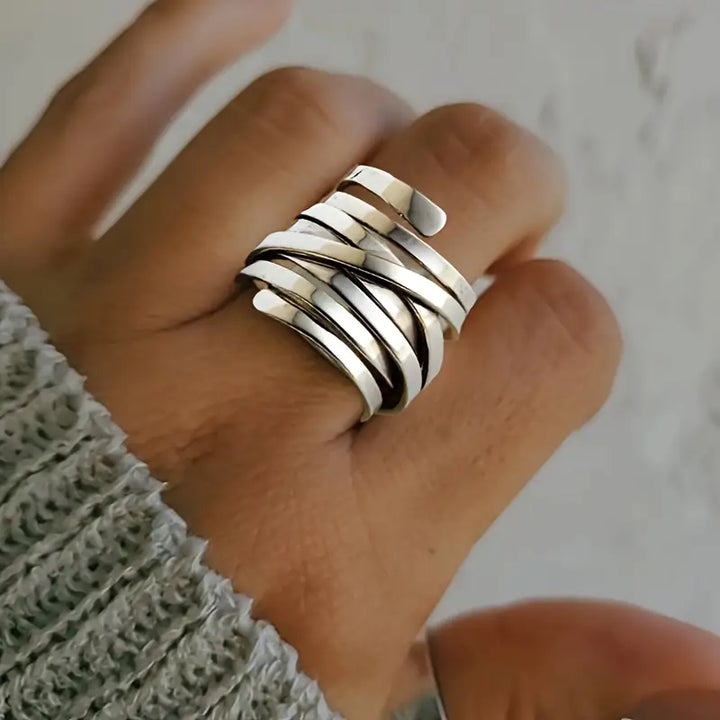 Bliss - Bague en Argent Massif Vintage