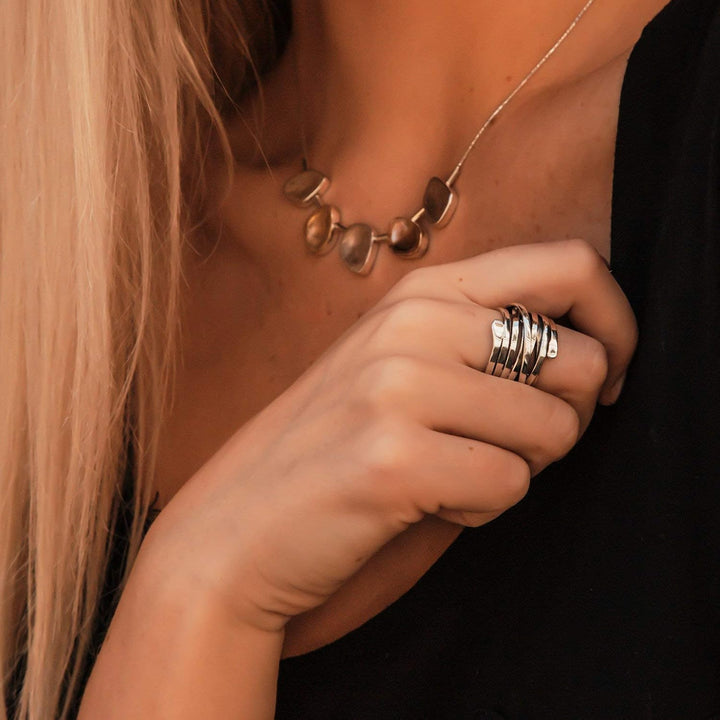 Bliss - Bague en Argent Massif Vintage