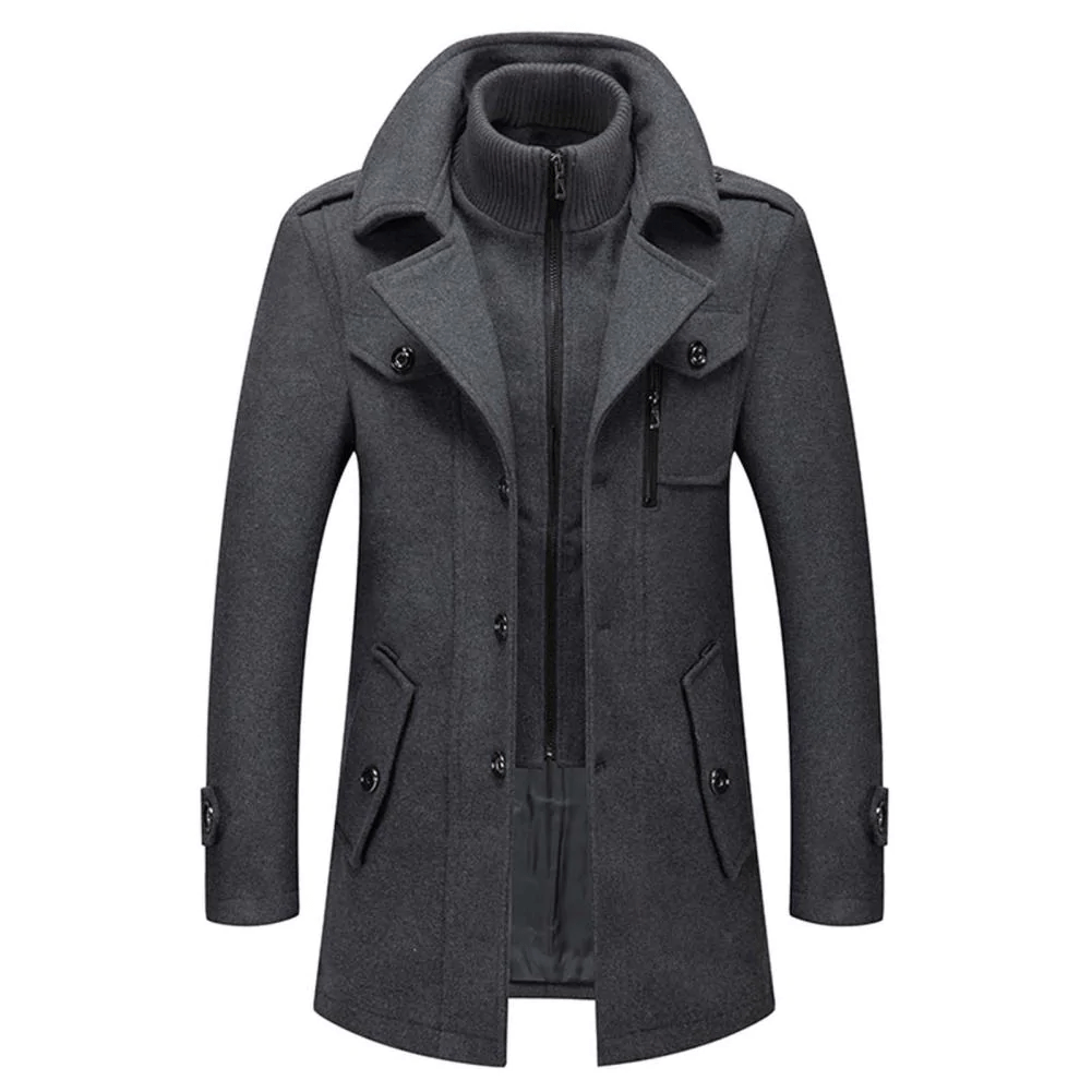 Henri | Manteau d'Hiver Élégant