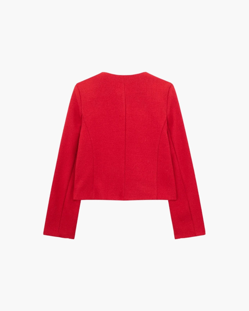 Blazer Savile Crop