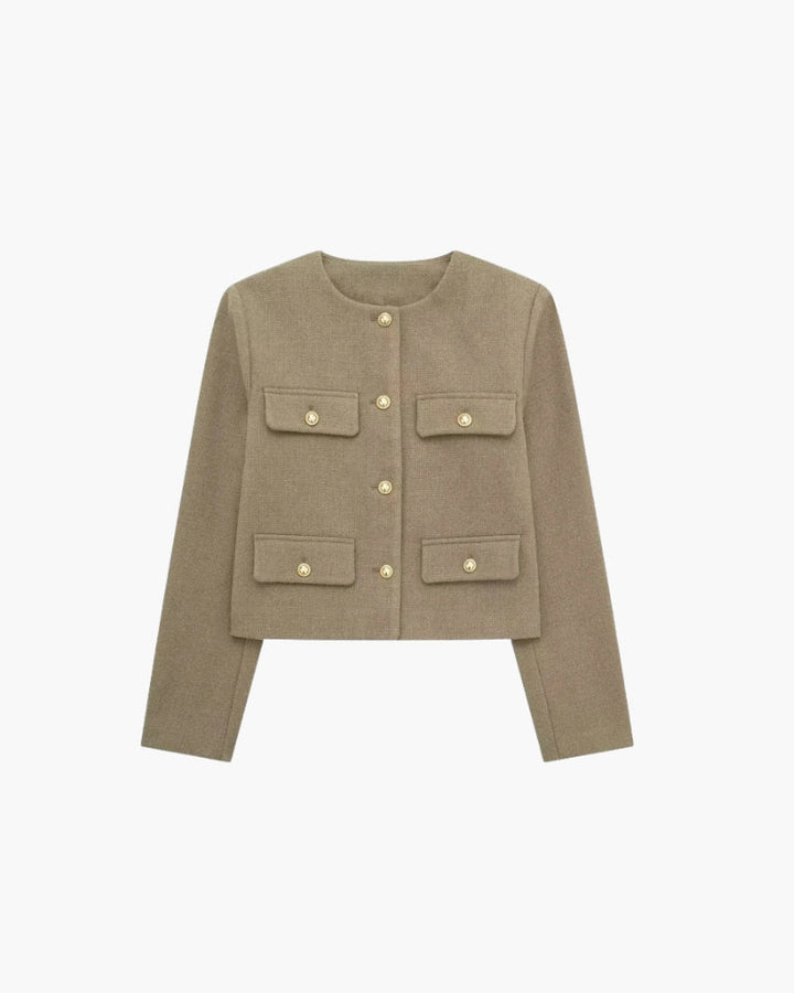 Blazer Savile Crop