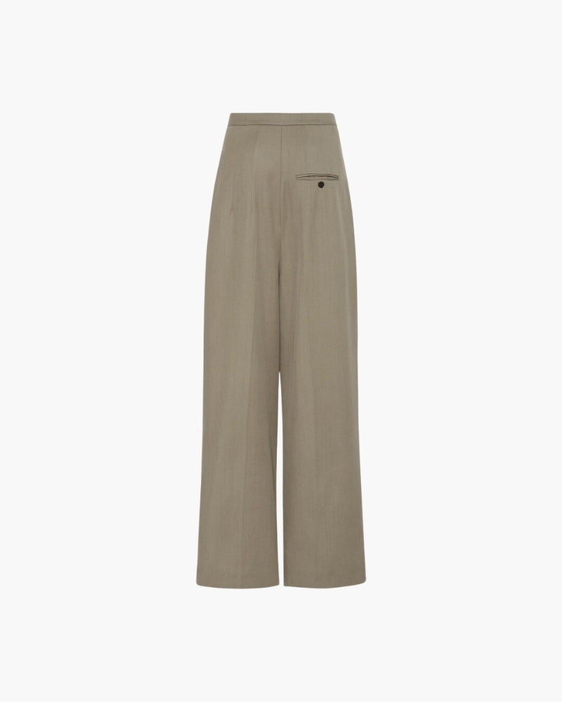 Pantalon Oversized en Laine