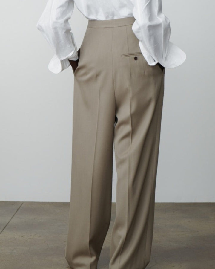 Pantalon Oversized en Laine