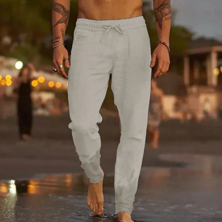 ROSSI ROMA | PANTALONS DE PLAGE EN LIN