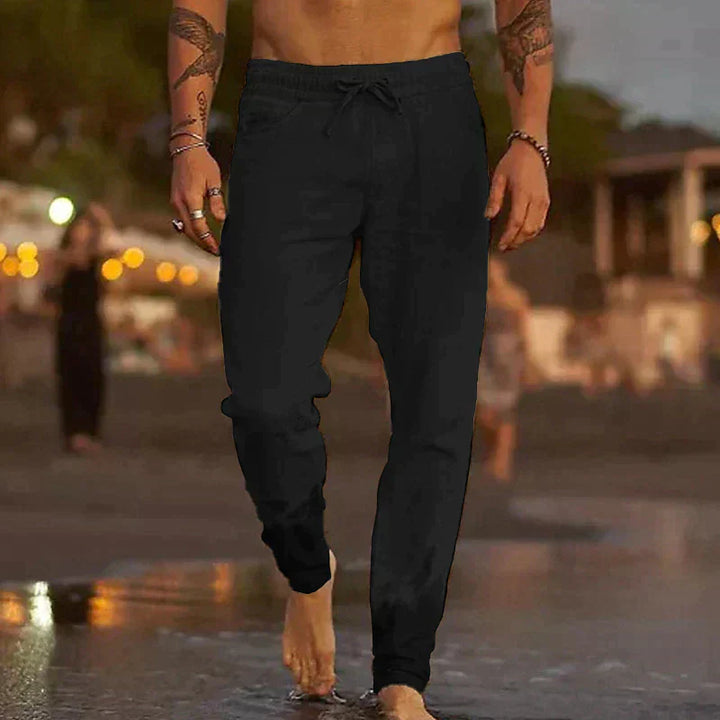 ROSSI ROMA | PANTALONS DE PLAGE EN LIN