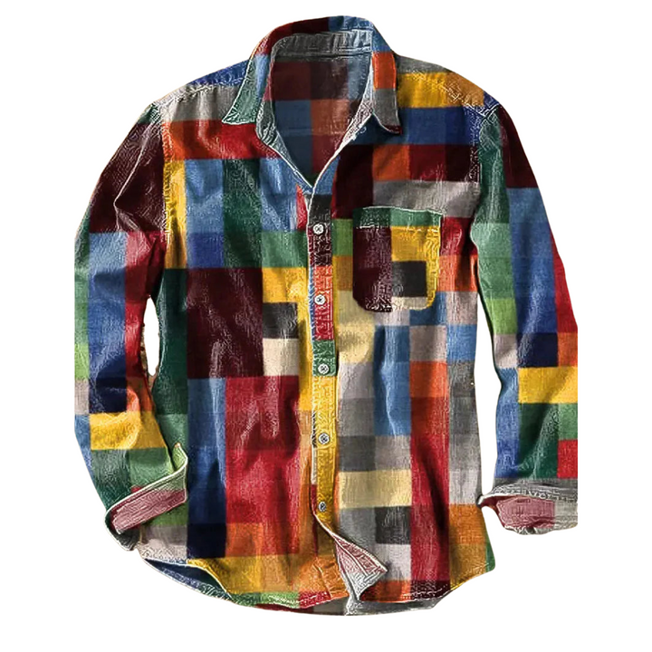 Lenoir | Chemise vintage arc-en-ciel