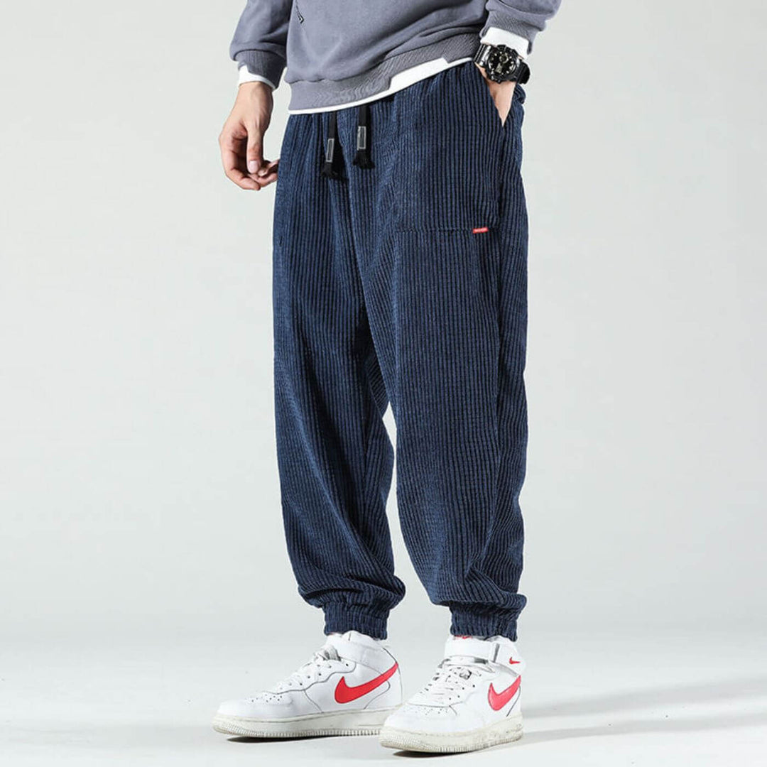 FILIPPO | PANTALONS DE JOGGING EN CORDON ÉLÉGANTS