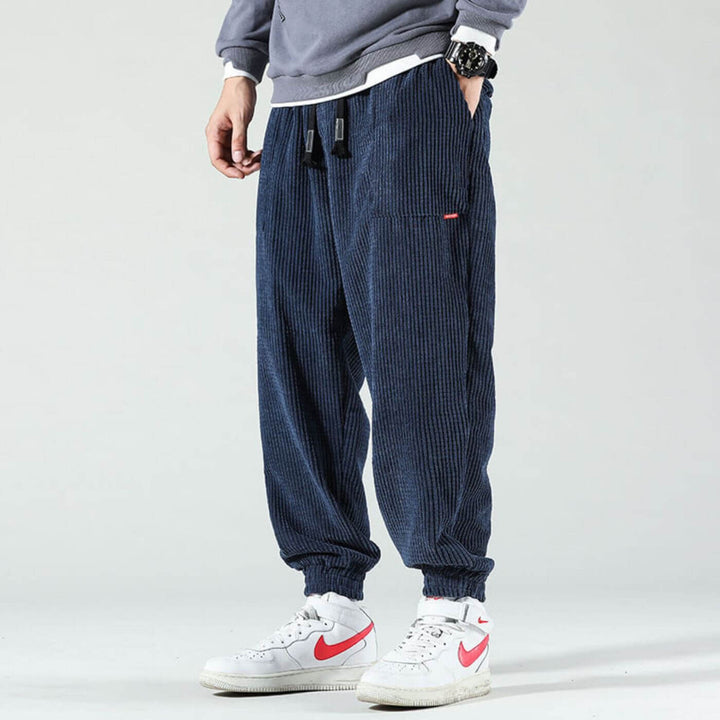 FILIPPO | PANTALONS DE JOGGING EN CORDON ÉLÉGANTS