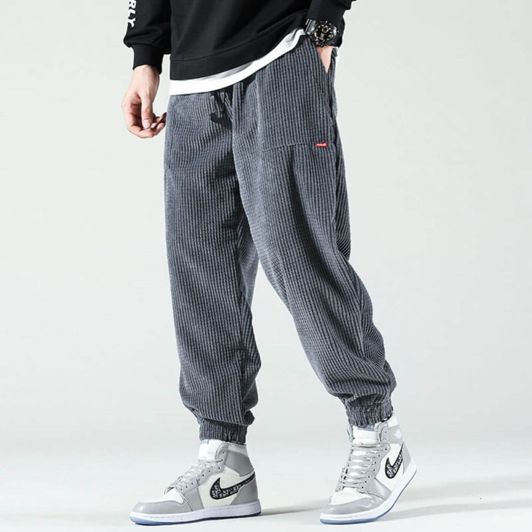 FILIPPO | PANTALONS DE JOGGING EN CORDON ÉLÉGANTS