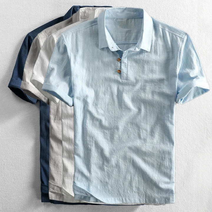 MASSIMO | POLO D'ÉTÉ EN LIN