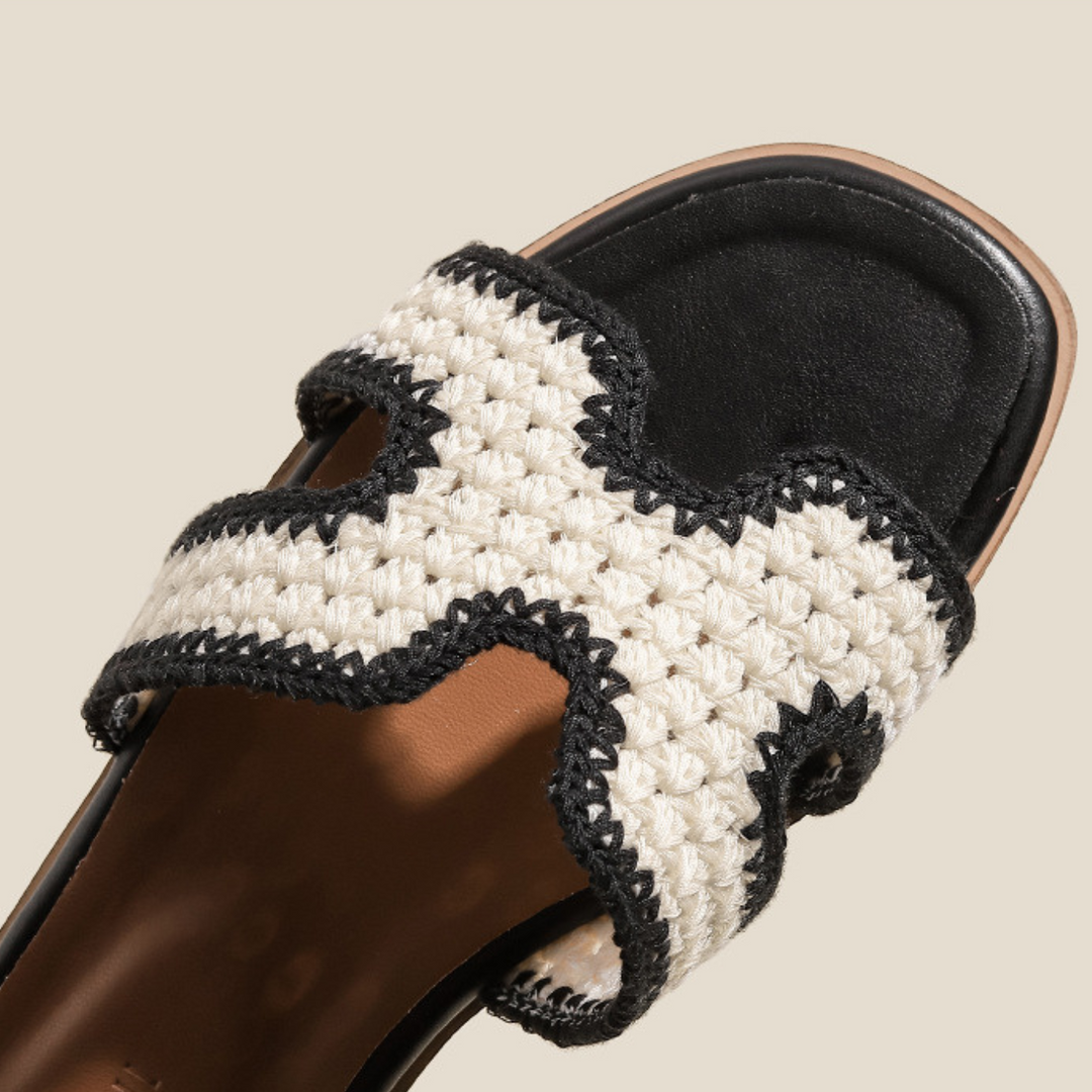 ÉLISE RAPHIA | SANDALS ÉLÉGANTS