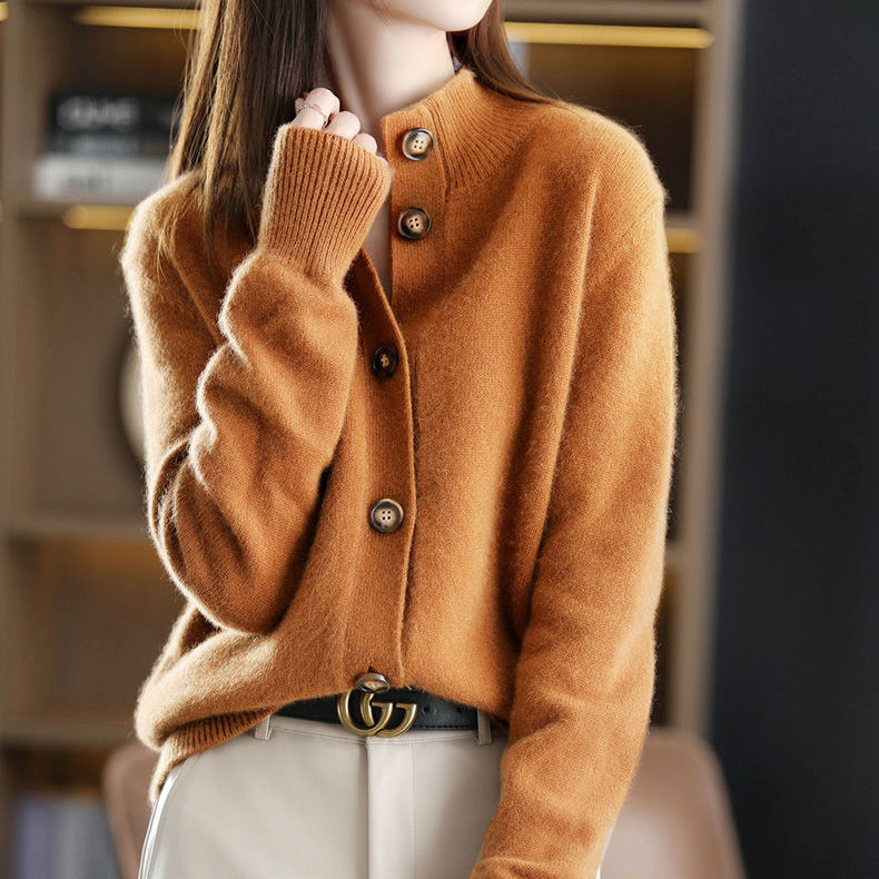 Solène™ – Cardigan en tricot de luxe