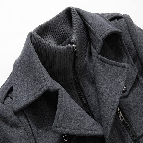 Henri | Manteau d'Hiver Élégant