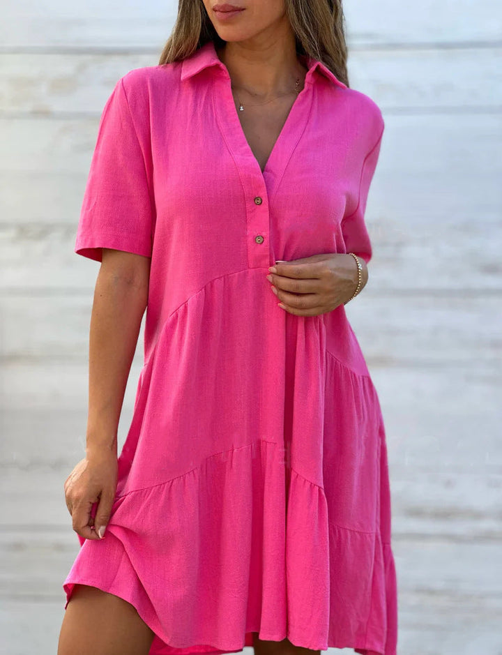 Luna | Robe d'été décontractée en lin