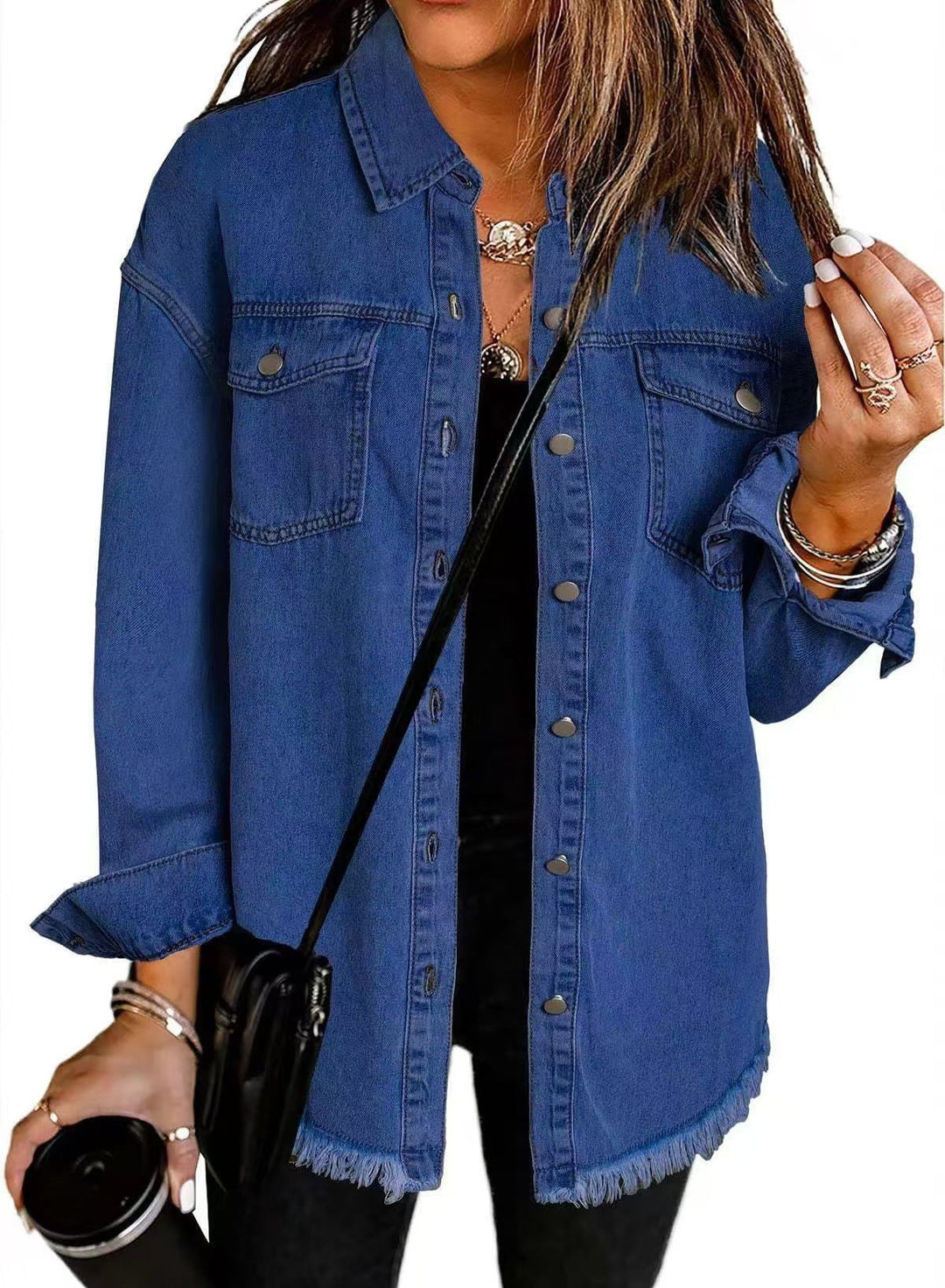 Sabine™ | Veste en Denim au Style Intemporel