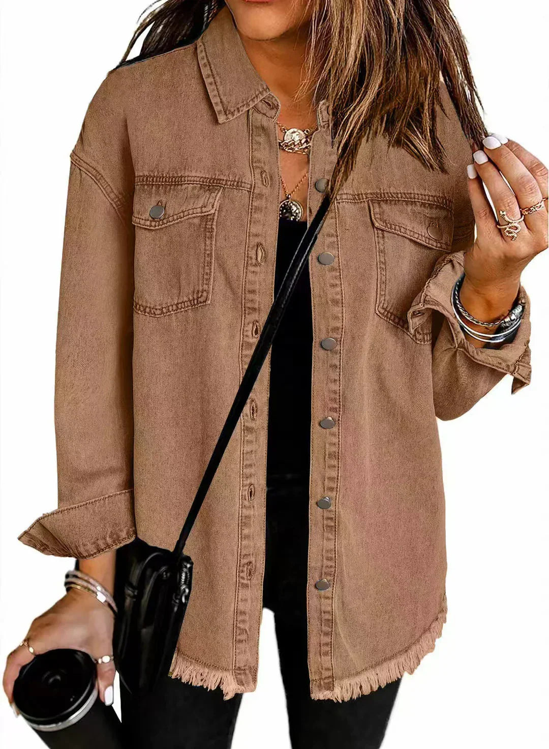 Sabine™ | Veste en Denim au Style Intemporel