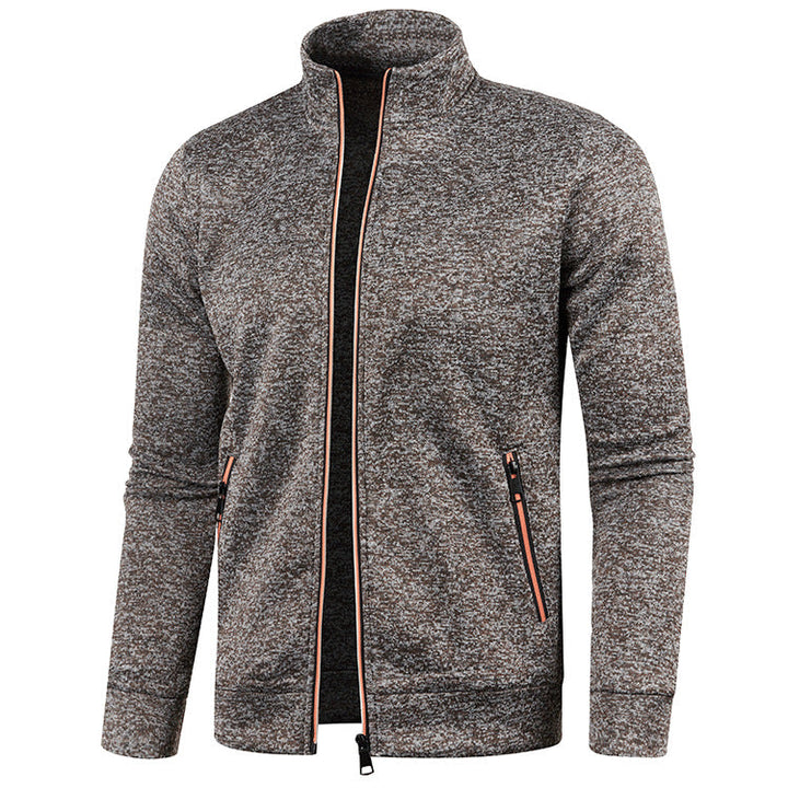 Théo™ – Veste Tricotée Classique avec Fermeture Éclair