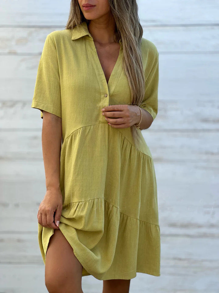 Luna | Robe d'été décontractée en lin