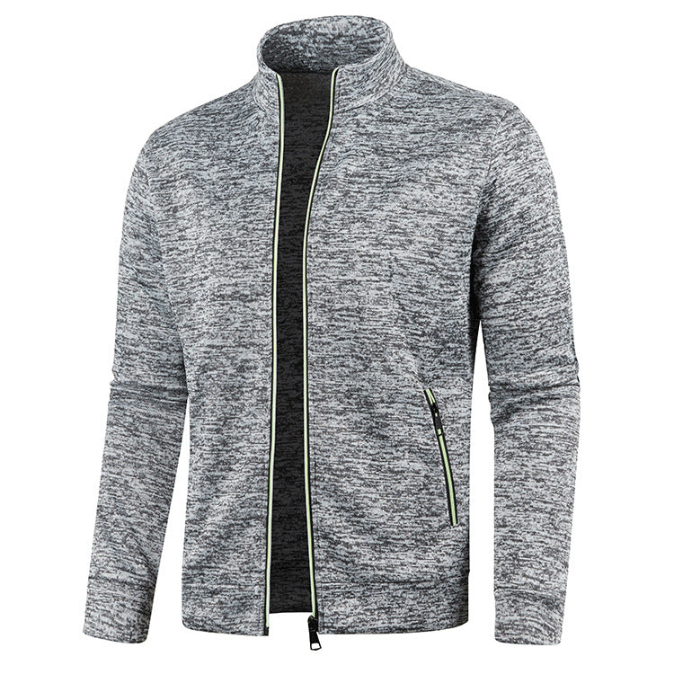 Théo™ – Veste Tricotée Classique avec Fermeture Éclair