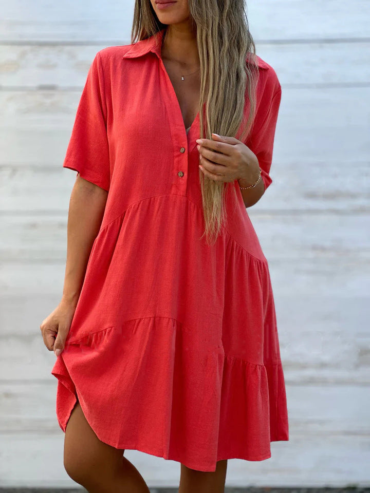 Luna | Robe d'été décontractée en lin