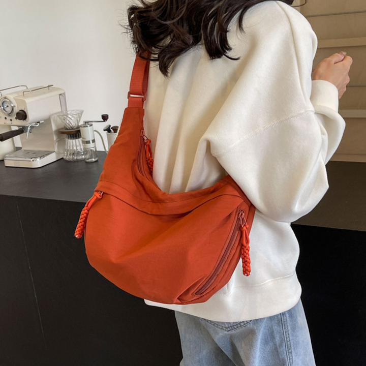 Sac à Bandoulière Élégant en Nylon pour Femme