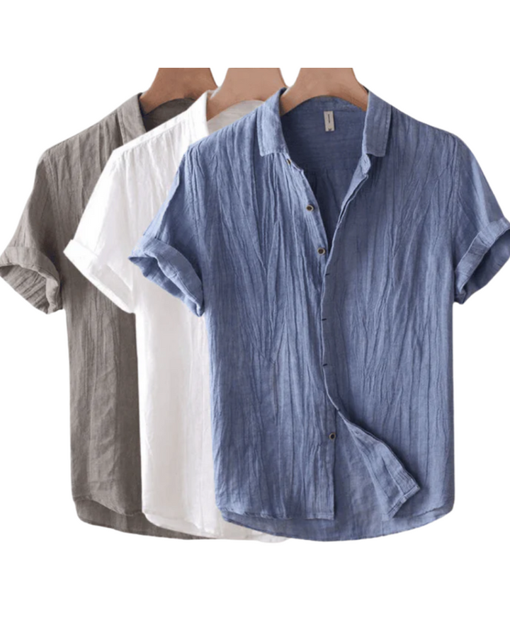 Chemise en Lin Phuket – 2 Achetez = 1 Offerte