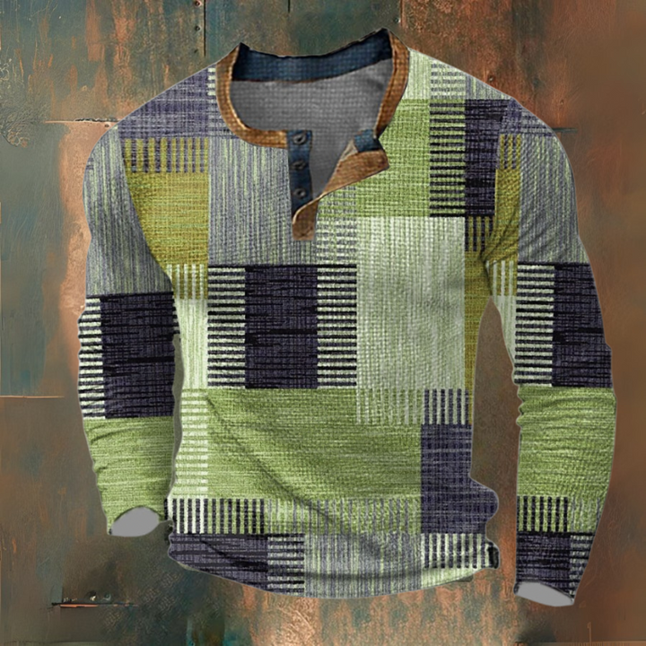 Pascal - Chemise stylée avec motif géométrique