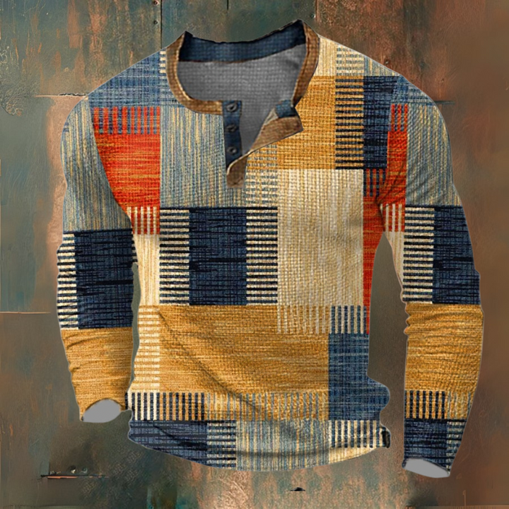 Pascal - Chemise stylée avec motif géométrique