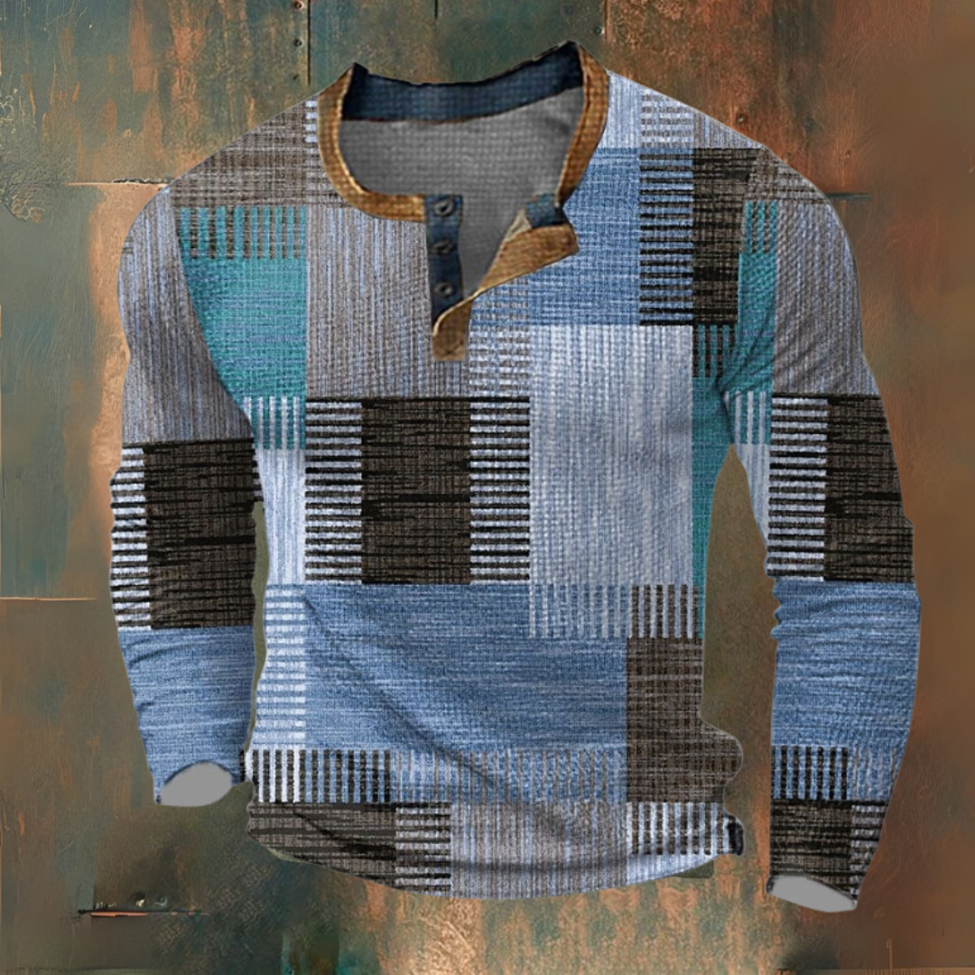 Pascal - Chemise stylée avec motif géométrique