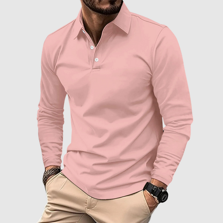 LEONARDO | POLO PREMIUM À MANCHES LONGUES
