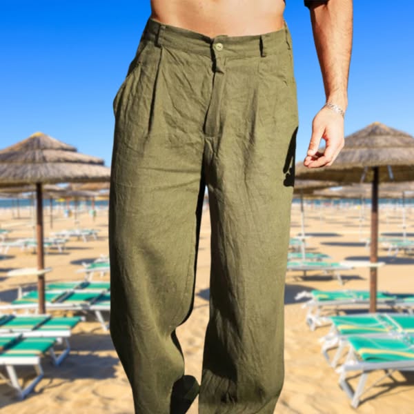 Dario – Pantalon en lin léger