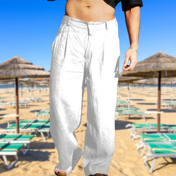Dario – Pantalon en lin léger