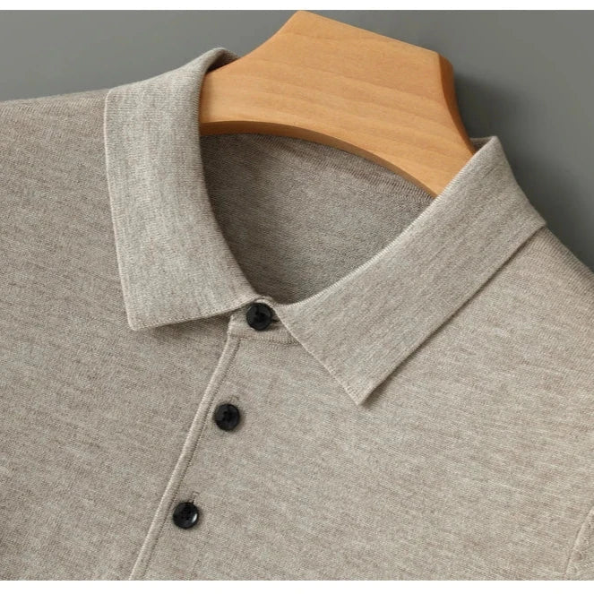 GENNARO | POLO EN 100% LAINE MERINO