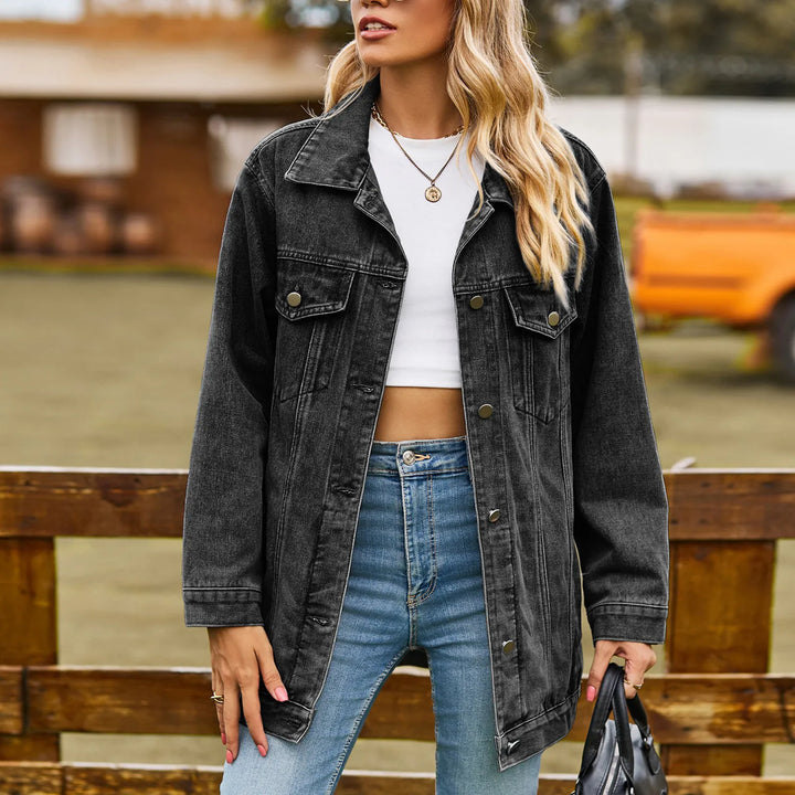 Mia™ - Veste en Jean Élégante Classique