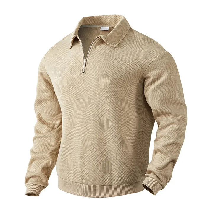 Nicolas™ | Polo pour hommes avec motif en chevrons