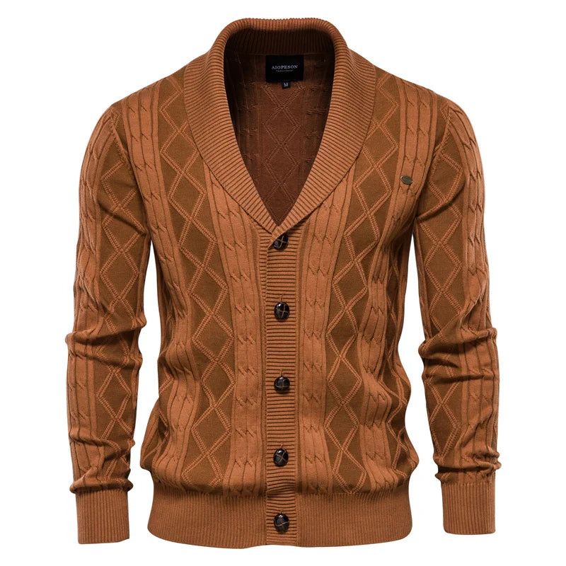 Luvare | Cardigan pour Hommes avec Fermeture à Boutons
