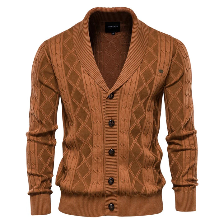 Luvare | Cardigan pour Hommes avec Fermeture à Boutons