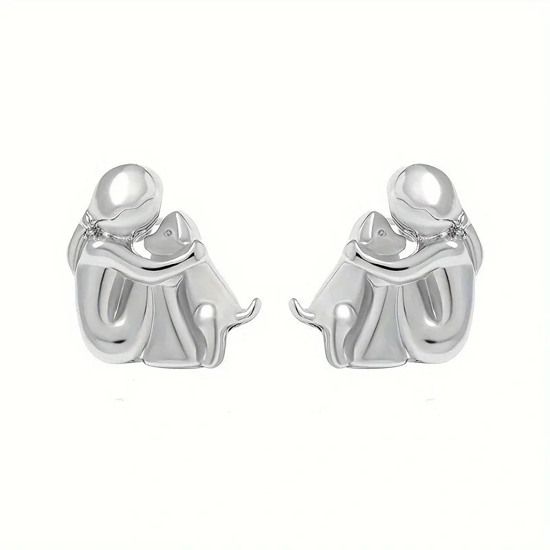 Luvare Paris™ | Boucles d'oreilles avec icône de chien