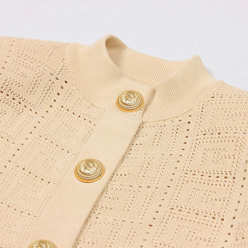 Claire | Élégant Cardigan Tricoté