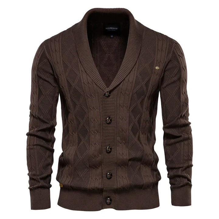 Luvare | Cardigan pour Hommes avec Fermeture à Boutons