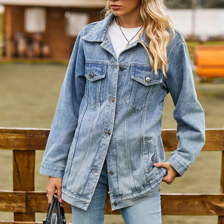 Mia™ - Veste en Jean Élégante Classique
