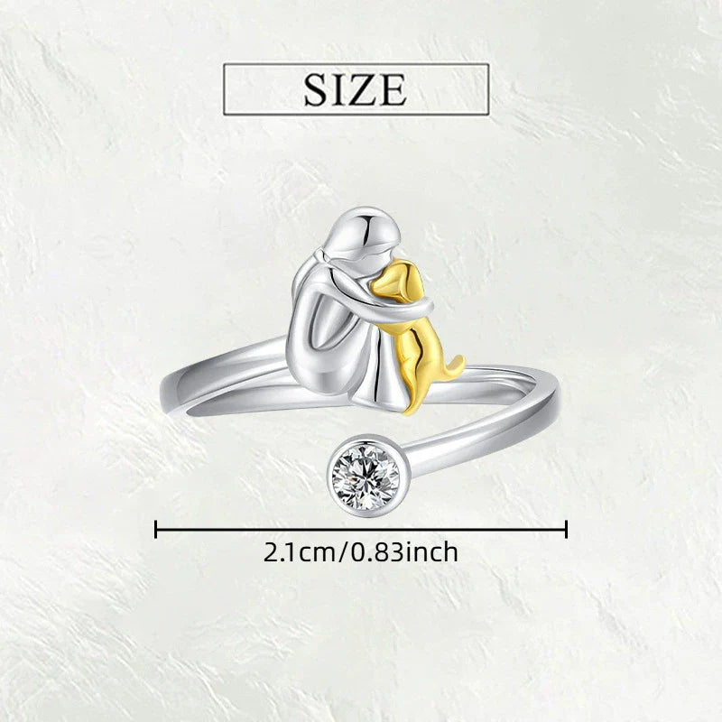 Luvare Paris™ | Bague avec icône de chien