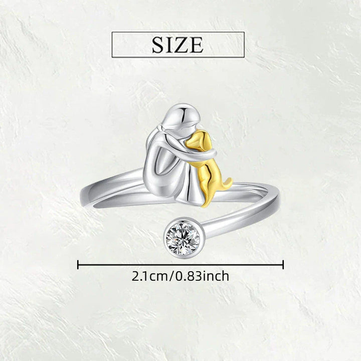 Luvare Paris™ | Bague avec icône de chien
